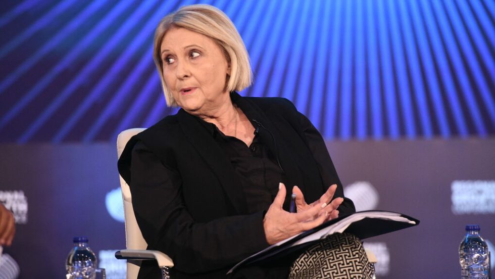 Η υφυπουργός Μετανάστευσης και Ασύλου Σοφία Βούλτεψη